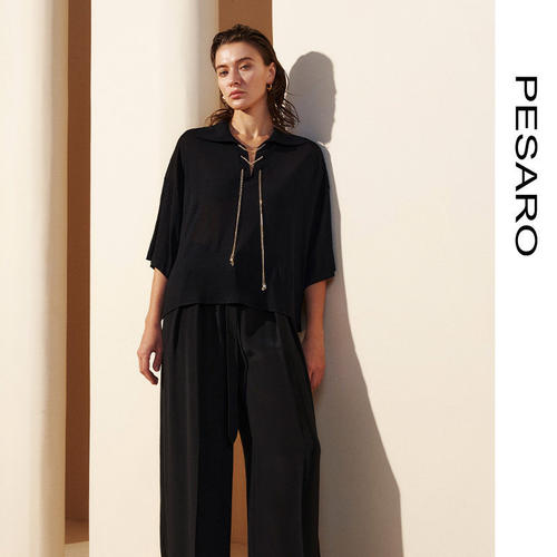 PESARO黄蕙玲 女装时尚简约休闲 上衣衬衫