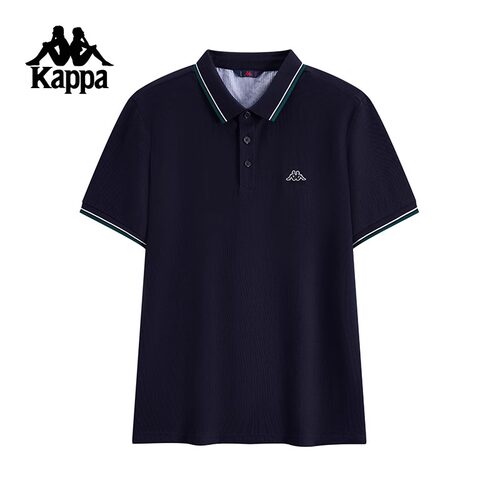 Kappa背靠背2025夏季男款运动休闲短袖POLO衫T恤K0F32PD21