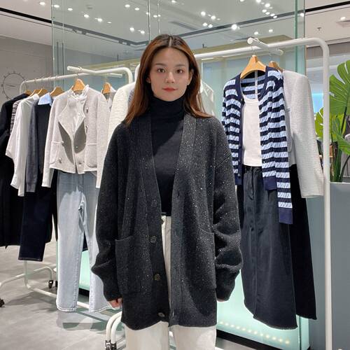 麦檬女士简约时尚针织衫5FA133441