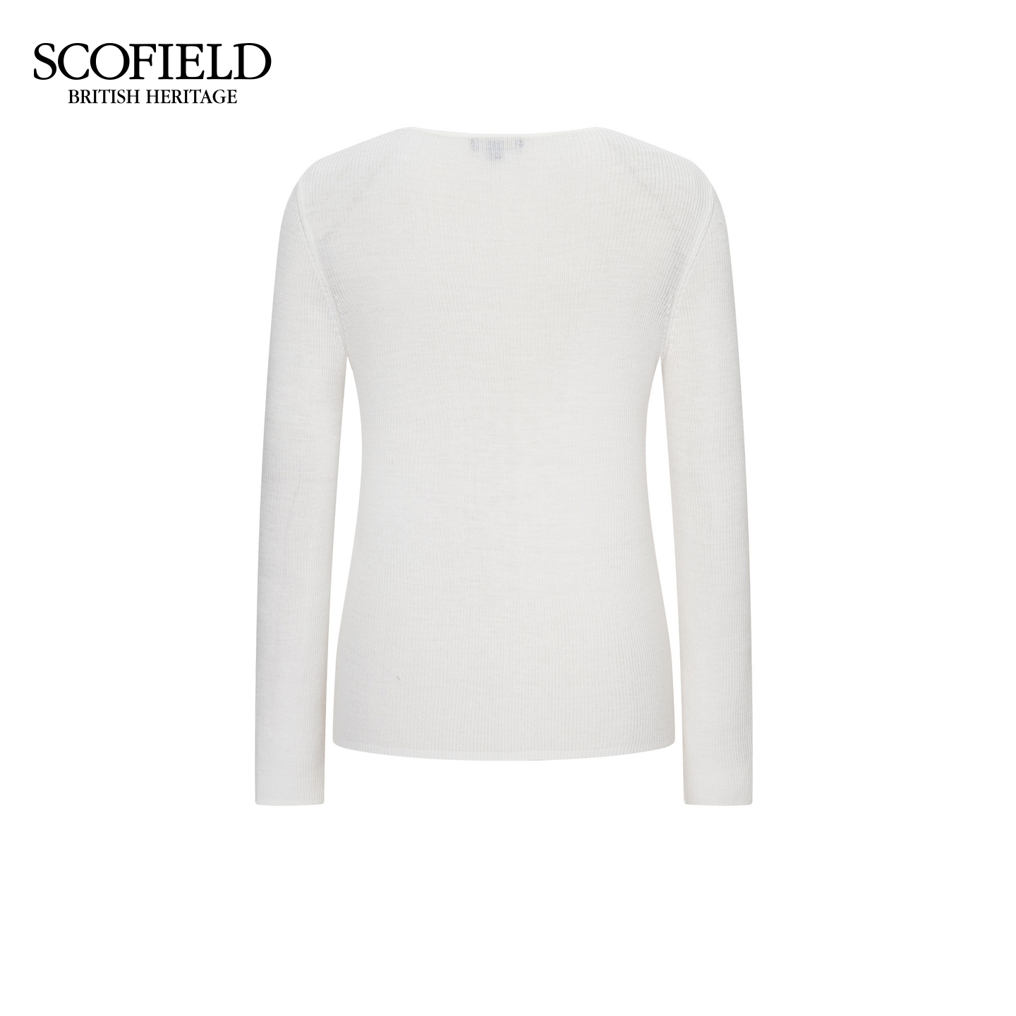 Scofield女装U领打底衫时尚针织衫