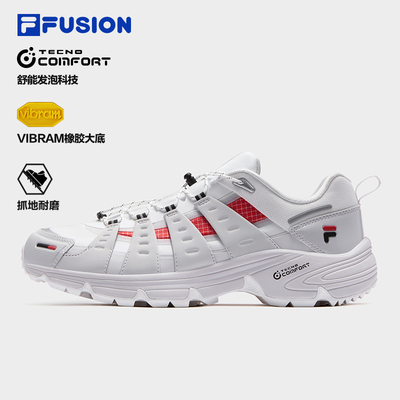 章昊同款ComoX湖系户外鞋FILA FUSION斐乐Vibram男女T12M541532A