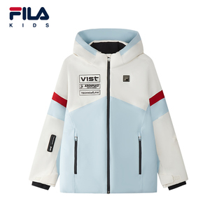 FILA斐乐儿童童装滑雪服2025年冬新款女童中大童滑雪服K12G543934