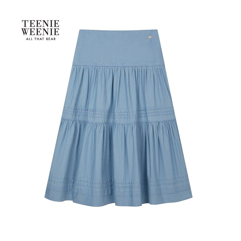 Teenie Weenie女士舒适休闲牛仔半裙TTWJ2624W3A