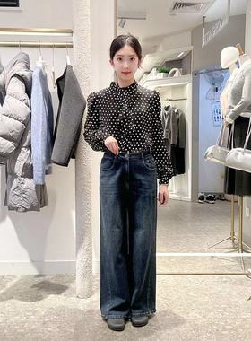 诗凡黎女士简约时尚牛仔裤39FA352631