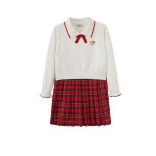 SWEATER paw卡通小熊连衣裙 ONE PIECE PCOKE1122E paw