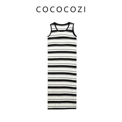 COCOCOZI春秋毛衫无袖连衣裙242CO511M&12M