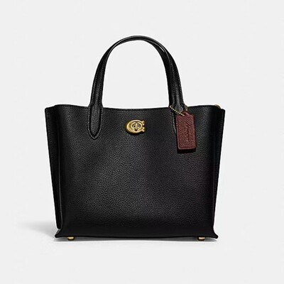 COACH/蔻驰女士拼色WILLOW 24号托特包C8869