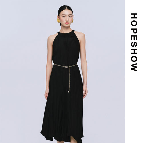 HOPESHOW/红袖连衣裙89325131601
