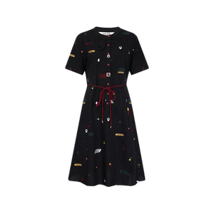 FEIZI/菲姿女士时尚舒适靓丽连衣裙2B485