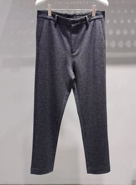 AM麦檬男装深灰色休闲裤9DB150831