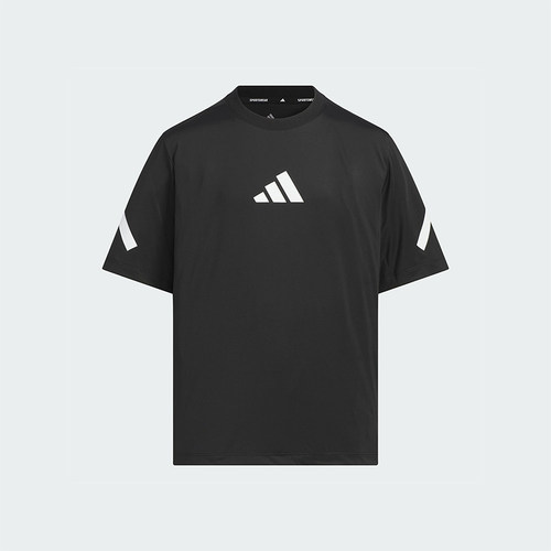 Adidas kids阿迪达斯男童凉感运动休闲短袖T恤JW7062