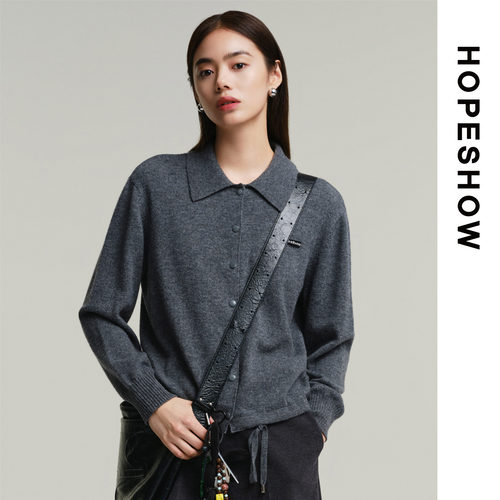 HOPESHOW红袖毛衫89125370103