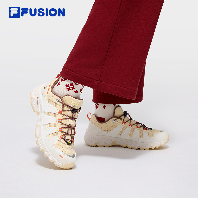 圣诞节限定Como X FILA FUSION斐乐潮牌越野跑鞋T12W611539F