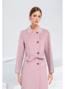 FEIZI菲姿双面呢大衣F3W742