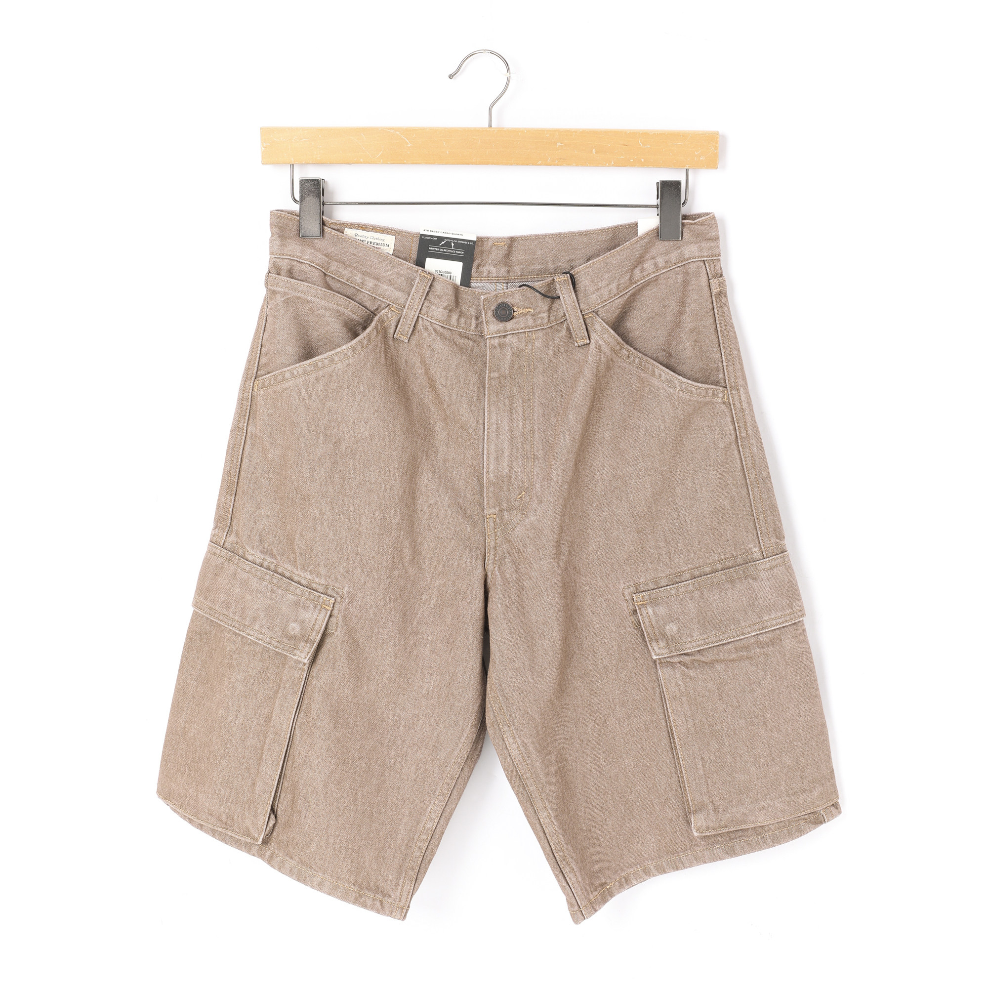 Levi's李维斯男士休闲简约牛仔短裤001GU-0008