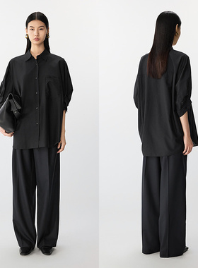 江南布衣女士休闲舒适长裤5P4E11510