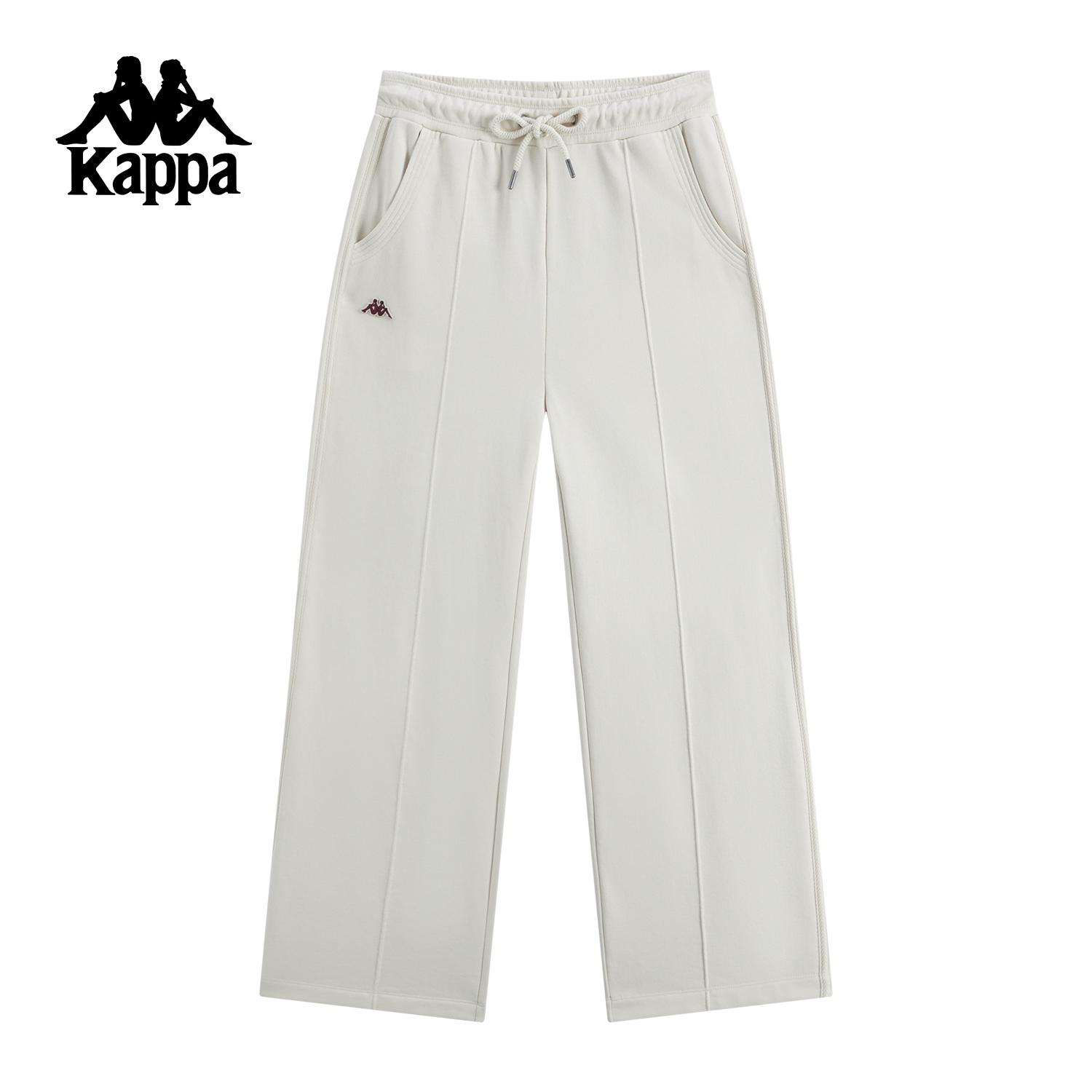 Kappa卡帕女裤 休闲直筒 长裤K0F62AK22