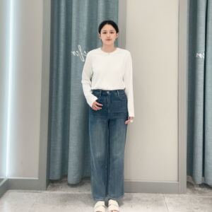 伊芙丽女士简约时尚牛仔裤1991850301