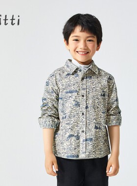 MITTI童装男童秋冬季衬衫MX2510806