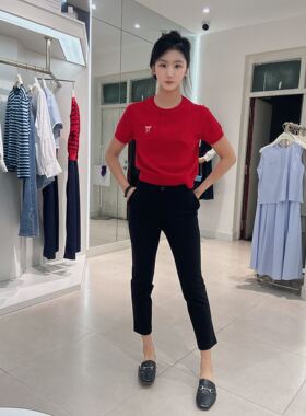 诗凡黎女士简约时尚裤子3F8251721