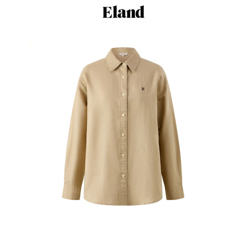 Eland衣恋衬衫女长袖舒适上衣