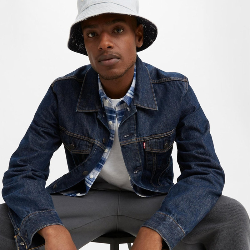 Levi’s/李维斯男款牛仔夹克72334-0557