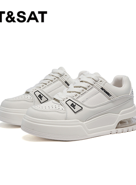 星期六休闲板鞋2024秋季厚底时候潮流女鞋SSC3112211