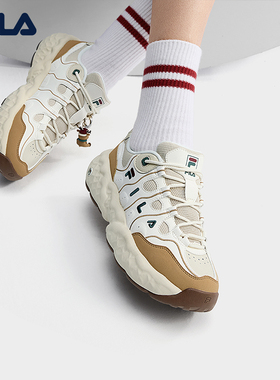 圣诞版|松饼鞋FILA斐乐官方女鞋老爹鞋2026春季男鞋F12W611132F