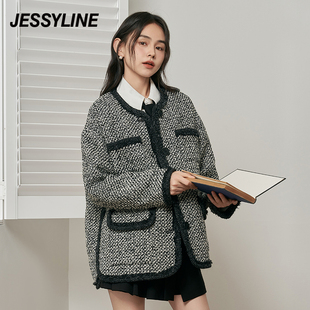 jessyline杰茜莱 时尚气质 外套女