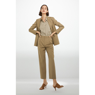 MM麦檬西装外套女春秋大衣短款休闲西服599C210211