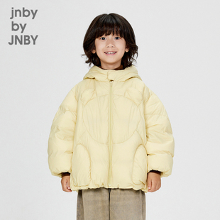 江南布衣童装短款羽绒服可爱立体小熊造型冬男女童1OAC11370