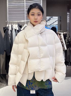 江南布衣女士时尚休闲短款羽绒服5P0C14031