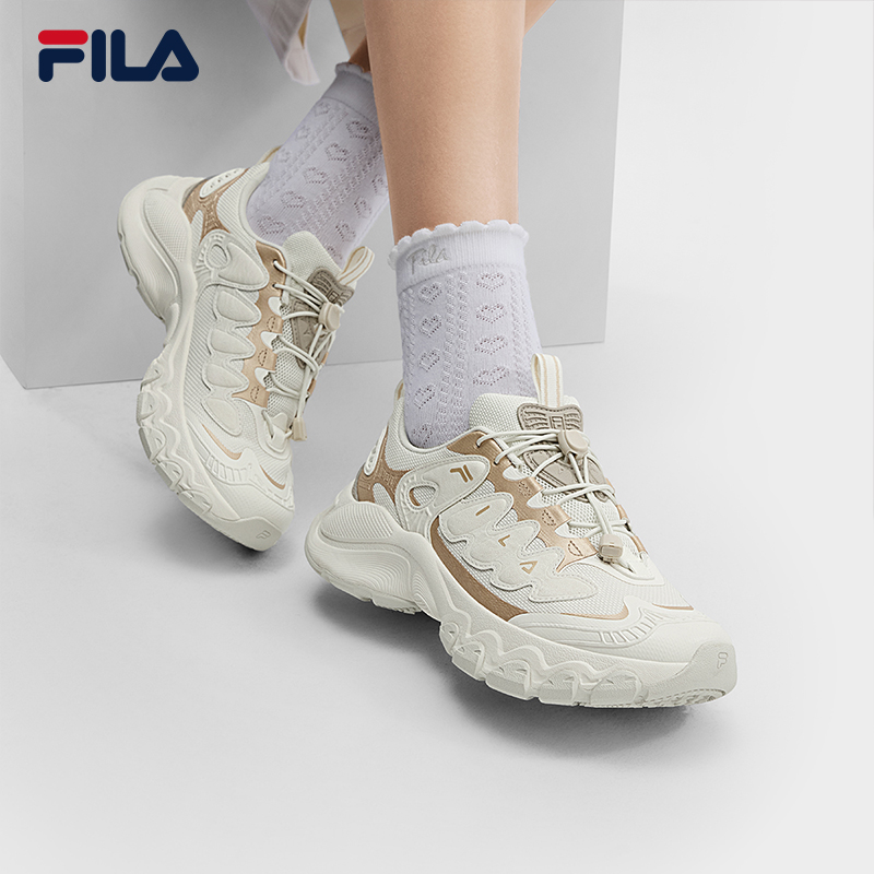 蘑菇鞋|FILA 斐乐女鞋老爹鞋2026鞋子休闲鞋运动鞋F12W611104F