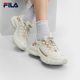 蘑菇鞋|FILA 斐乐女鞋老爹鞋2026鞋子休闲鞋运动鞋F12W611104F