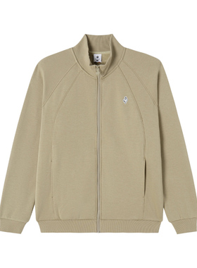 【网球】乐卡克法国公鸡男士立领加绒开衫L244MCNA2201