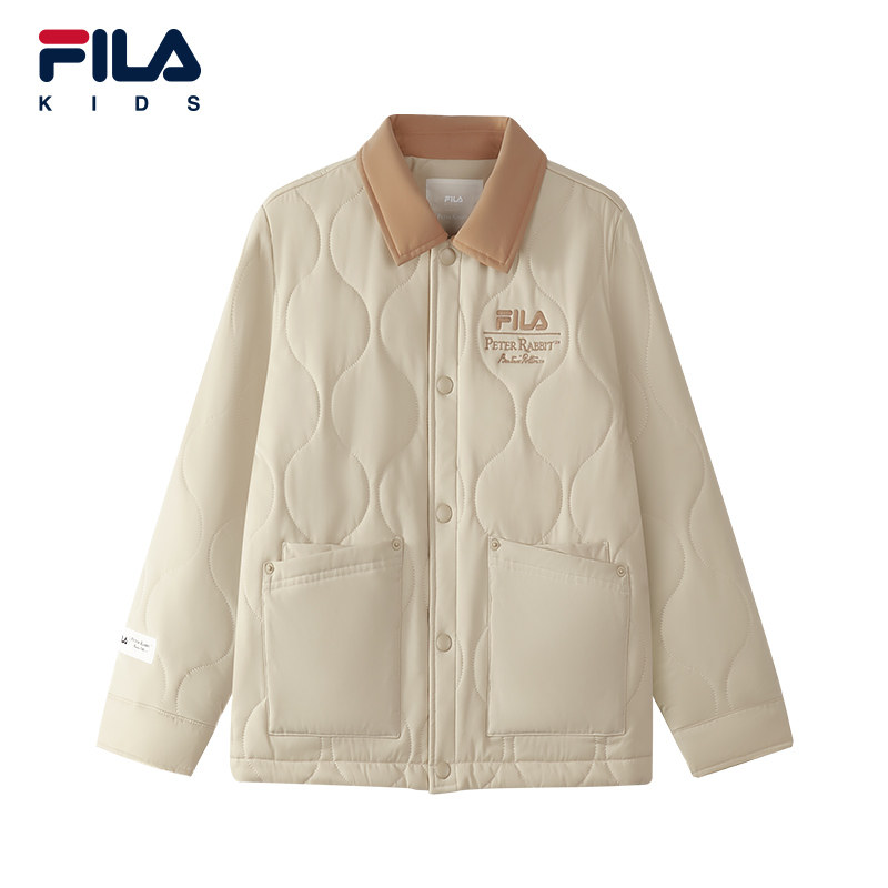 FILA X 彼得兔联名儿童棉服2025冬季男女童中大童K12B544908