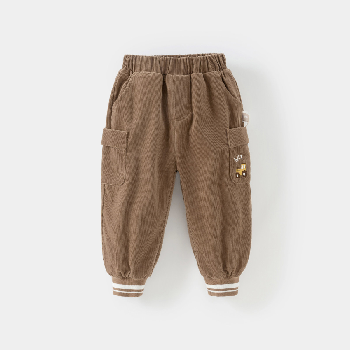 戴维贝拉儿童加绒裤子2024男童灯芯绒裤男宝宝款冬装DB4243746,童装/婴儿装/亲子装,运动裤卫裤,淘宝优惠券,粉丝福利购,淘宝优惠卷