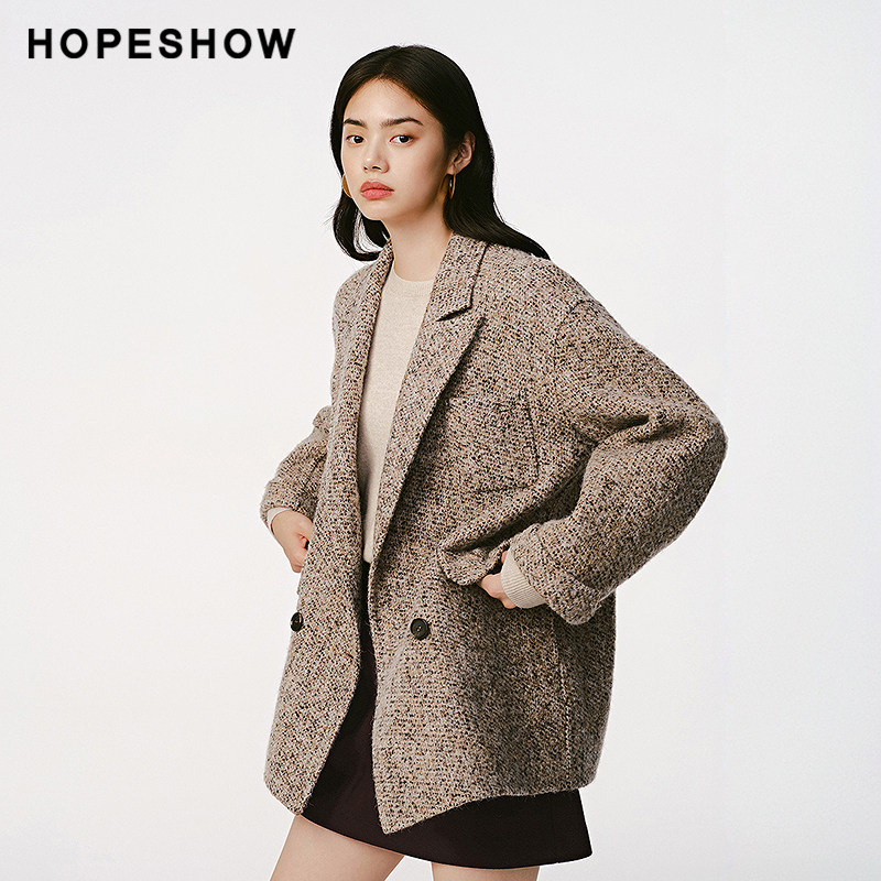 红袖 女装  长袖 大衣