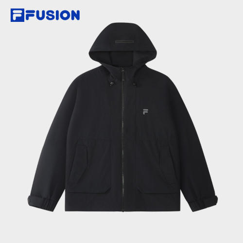 章昊同款FILA FUSION斐乐梭织外套男2026夏上衣T11M625701F