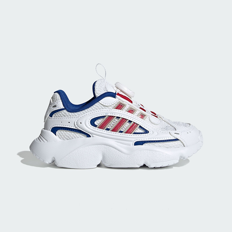 Adidas kids阿迪达斯男童轻盈旋转按钮运动老爹鞋JR8365