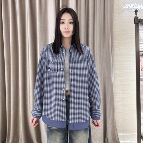 Teenie Weenie小熊女士简约休闲单色衬衫TTYW2623C1B