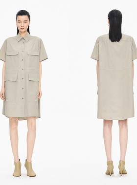 JNBY/江南布衣 时尚连衣裙 衬衫裙5P7G15390