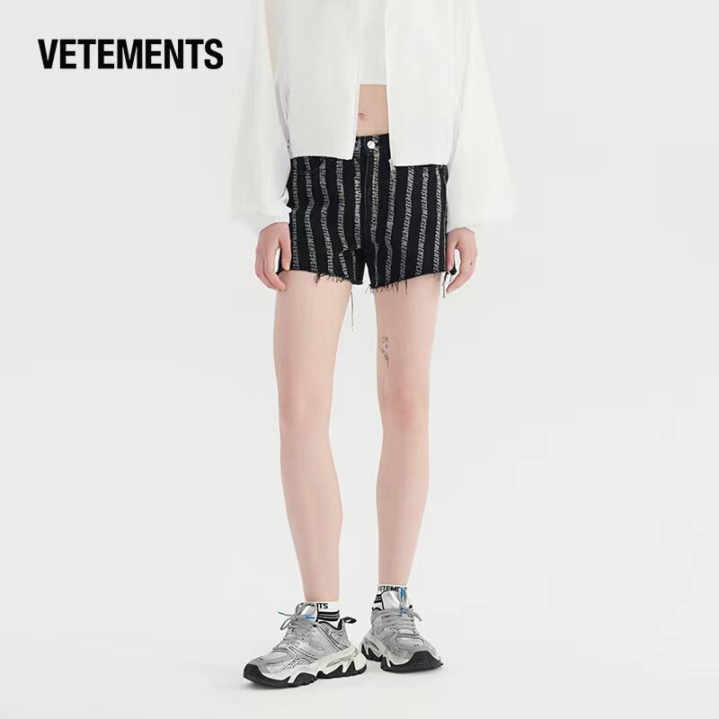 VETEMENTS 2024夏季女士牛仔短裤34367002图片