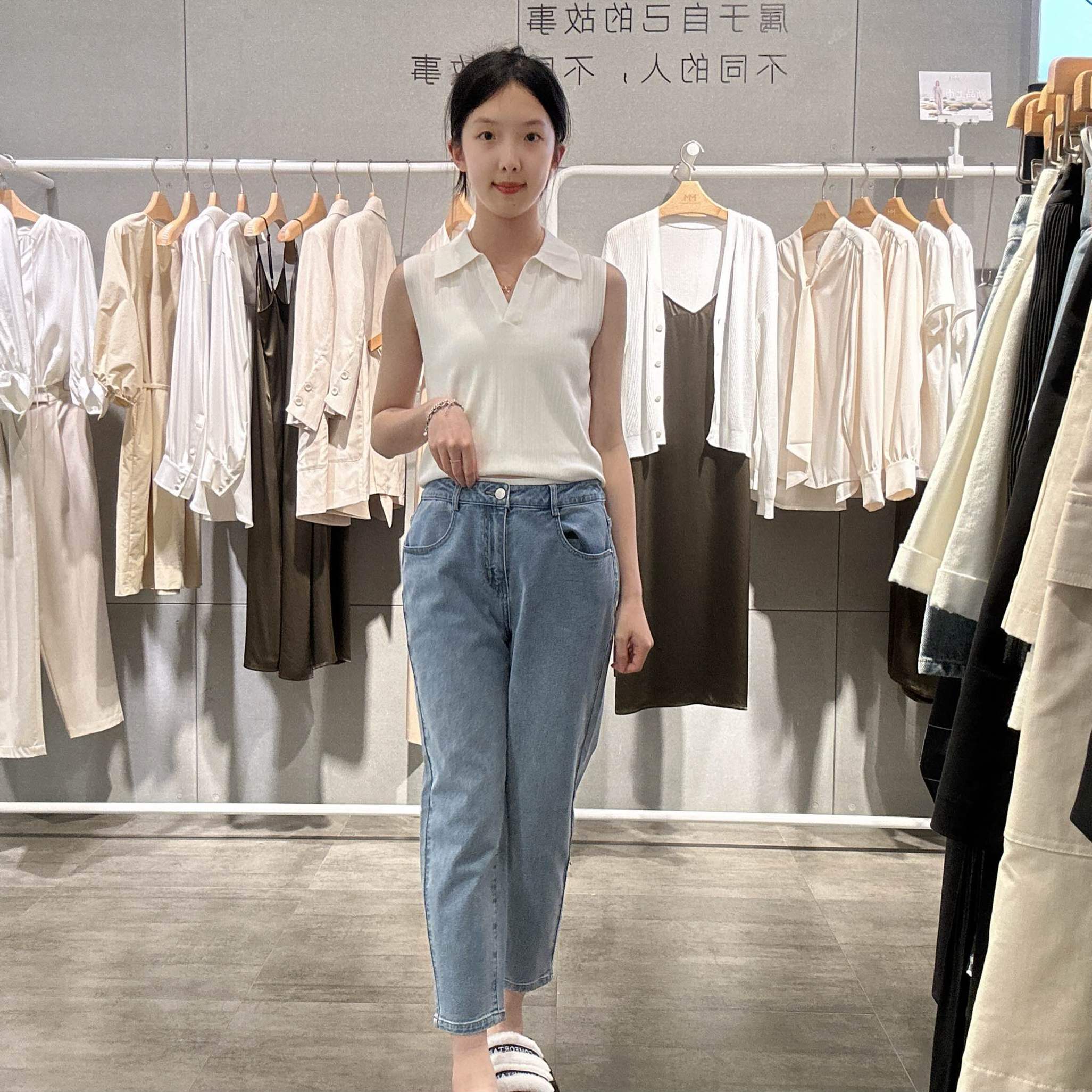 麦檬女士简约时尚裤子5998853852图片