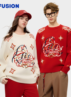 马上起飞 | Dimitri联名FILA FUSION斐乐潮牌新年毛衣T11U612402F