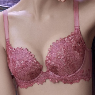 金标 歌剧魅影低V奢华复古小巧立体文献文胸WB3103