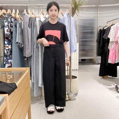 江南布衣女士简约时尚长裤5O8E13100