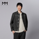 MM麦檬 通勤简约休闲牛仔夹克外套男9E8210411 男装