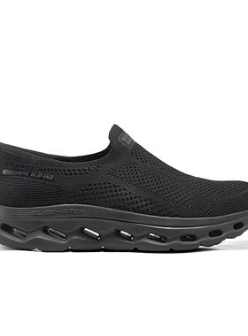 SKECHERS斯凯奇男子GO WALK GLIDE-STEP 2.0男士健步鞋216665-BBK
