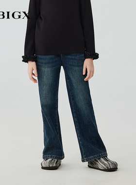 RBIGX瑞比克加绒牛仔裤NK4DR2698